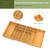 Suli Extra Large Silverware Drawer Organizer,Expandable 22in to 37in,Bamboo