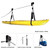 Garage Hoist Set of 2 - Includes 1 Kayak Pulley and 1 Ladder or Bike Hanger - Overhead Garage Storage for Ceilings up to 12-Foot by RAD Cycle
