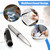 Zonon 15 Pieces 3 in 1 Multi-Function Touch Pen with LED Flashlight and Stylus Tip Multi-Function Ballpoint Pen, 1.0 mm Black Ink Ballpoint for Touch Screens Back to School Gifts(Delicate Colors)