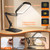 10X 30X Extra Large Magnifying Glass with Light and Stand 7-inch