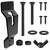 Wall Mount Spare Tire Carrier Mount for Trailer Spare Tire Mount for Utility Trailer Enclosed Trailer Accessories Spare Tire Holder, Wheel Bracket Rack for Enclosed Trailer(Black)