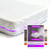 Gooo&Ma 6Mil Heavy Duty Mattress Bag, Waterproof Moving (Twin, Purple)
