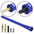 ONE250 7" inch Flexible Copper Core Antenna, Compatible with Jeep Wrangler JK JKU JL JLU Rubicon Sahara Gladiator (JL) [JT] Renegade Cherokee - Designed for Optimized FM/AM Reception (Blue)
