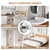 BKV Suction Cup Hooks for Glass Window,Removable Shower Hooks for Inside Shower,Metal Towel Hooks for Bathrooms,4 Pack(Mirror)