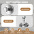 BKV Suction Cup Hooks for Glass Window,Removable Shower Hooks for Inside Shower,Metal Towel Hooks for Bathrooms,4 Pack(Mirror)