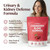avaroot Cranberry Blend Gummies, Cranberry Probiotics for Women Vaginigal Health, Support Urinary Comfort, Healthy Smell, Yeast Balance and Flora, Immune Support, Feel Fresh & Confident, 60 Gummies