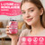 L-Lysine Monolaurin Gummies for Adults & Kids, Peach Flavor, 60 Ct