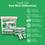 Red Bird Soft Wintergreen Candy Mint Puffs, Individually Wrapped, 22 oz tub