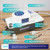 Aquastrong HVAC Condensate Pump, 115V/230V, Automatic Safety Switch, AC Condensate Removal for Air Conditioner, Furnace, Dehumidifier, 3.3' Power Cord, White