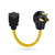 50 Amp to 20/15 &6-50P to 6-20/15R or 5-20/15R Adapter Cord,1FT