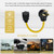 50 Amp to 20/15 &6-50P to 6-20/15R or 5-20/15R Adapter Cord,1FT