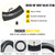 Heavy Duty 10x2.50 Thicker 40% Inner Tube with CR202 Bent Valve Stem,10 inch Butyl Inner Tube for Smart Self Balancing Electric Scooter 2 Pack