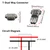 15PCS Tap Wire Splice Connectors for 24-20 AWG,3 Way 2 Pin Low Voltage Wire Connectors Solderless No Wire Stripping Quick Wire Splitter Connectors