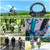 Squire Locks Heavy Duty Bikelock (Kilda Combi) - 4 Wheel Combination Cable Lock - Weatherproof Armoured Steel Combination Bike Lock - Flexible, Tamper Proof Combination Lock All Purpose Use (1800 mm)
