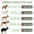 Hemp Calming Chews for Dogs with Anxiety and Stress - 120 Soft Dog Calming Treats - Storms, Barking, Separation - Valerian Root - L-Tryptophan - Chamomile - Hemp Oil (Duck)