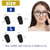 5 Pairs Slip-on Nose Pads Covers,Soft Silicone Eyeglasses Nosepads Anti-Slip Glasses Nose Piece,Eyewear Protective Covers Eye Pads for Glasses Sunglasses(5Pairs,White, L Size)
