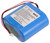 BXX Replacement Battery for Seametrics 100889, XL-205F/2S1P, AG2000 Flowmeter, iMag4700 Flowmeter 14500mAh 7.2V