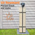 SUNICO Outdoor Water Softener Insulation Cover, 10''D x 54''H, Beige