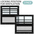 Tandefio 2 Pack Shed Windows, 16" x 16" Black Chicken Coop Fixed Shed Small Windows Square Flush Mounted with Tempered Glass and Screen with Slider and Screws for Barns Playhouse Household Garage
