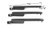 bbqGrillParts Turbo 3 Burner, 4 Burner, 5 Burner, 720-0057-3B, 720-0057-4B, 750-0058-4BRB, Capt'n Cook CG3CKW, CG3CKWN, CG4CKW, CK4CKWN, CG3CJW, CG3CKWN (3-Pack) Replacement Cast-Iron Grill Burner