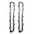 DSkoiph 2 PACK Chainsaw Chain Replacement for 9.5" Harbor Freight Portland 62896 68862 63190 56808 3/8" 050" 33DL