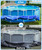 Teisaiko Upgraded 5-Pack Solar Pool Cover Holder for Above Ground Pool