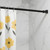 Angled Shower Rod Mount for Sloped Walls - 25mm Shower Bracket & Swivel Joints with Wall Plugs & Screws, Secure Drilling Fix (2, Black)