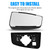 Lower Passenger Side Mirror Glass Compatible with Chevy Express/GMC Savana