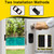 NineLeaf Pool Alarms for Doors and Windows, Pool Window Alarms, Door Alarms for Kids Safety 4-Level Volume Waterproof,108dB Loud Door Alarm for Pool, Windows, Garages, Apartment, and Home Safety, 5Pcs