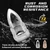 NBOHUIDI 20-Piece Chrome Bullet-Style Lug Nuts – 1/2"-20 Thread, Extended Acorn/Bulge Style Wheel Nuts, Chrome Finish, High-Strength Steel, Cone Seat, Complete Set for 4 Wheels Spares