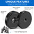 MIKEDE Magnetic Hooks Heavy Duty 150LB Strong Magnet with Screw Hole