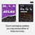 Atlas Real Food High Protein Bars – 20g Protein, 12g Fiber, 1g Sugar, Clean Ingredients, No Added Sugar, No Seed Oils, No Artificial Sweeteners (Dark Chocolate Almond, 12 Count)