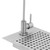 Glass Rinser with Faucet, 304 Stainless Steel Commercial Glass Cleaning Rinser for Bar, Cafe, Restaurant