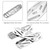 Grill Replacement Parts Flavorizer Bars Heat Deflector for Weber Genesis II Grill Parts GS4 GBS 66032 66795 Flavor Bars Weber Genesis II 300 Series ii E-310 E310 ii E-315 ii E-335 ii S-335 ii se-335