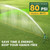 Sprinklers for Yard, Up to 50% Larger Watering Coverage, 2026 Heavy-Duty Impact Lawn Sprinkler on Spike Tripod Base with 360° Large Area Irrigation, Adjustable Extension Legs for Garden Lawn, D Green