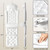 Full Body Bath Pillow for Tub, Thick Bathtub Cushion Mat with Neck, Back & Lumbar Support - Luxury Spa Bathroom Accessories, White