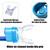 Full Dry Respirator Adult Men and Women Diving Swimming Camping Stream Diving Experience Equipment Swimming Breathing Tube (78.7 Inch)-Upgraded Version