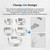 5PCS Stainless Steel Welding Tacking Band Clamp,Clamp-On Exhaust Pipe Tacking Band for Welding Fabrication (Including 2 Inch 2.5 Inch 3 Inch 3.5 Inch 4 Inch)