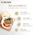 Kordisen Nonstick Ceramic Frying Pan Set, 3 Piece Ceramic Skillet Set, Healthy Non Toxic Cooking Pan, Stay-Cool Handle, Induction Compatible, PFOA & PFAS Free, White