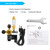 DaToo Aquarium CO2 Regulator Dual Gauge Display with Bubble Counter Solenoid Check Valve Adjustable for Standard US Planted Tank CO2