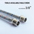 HOMYEP Faucet Water Supply Lines Extension 3/8“ M-F Hose Extender, 10 Inch