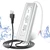 LED Driver Waterproof IP67 60W 12V LED Power Supply Transformer Adapter 110V AC to 12V DC Low Voltage Output with 3-Prong Plug 3.3 Feet Cable for LED Strip Lighting, Outdoor Use