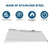 Drip Tray Heat Baffle Replacement For Traeger Ironwood 885 Series, Stainless Steel Drip Pan Compatible With Traeger Ironwood 885 Drip Tray Liner BAC521 and Ironwood 885 Accessories BCA1333 KIT0404