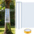Ugyan Iguana Tree Wrap 65" L X 16" W Squirrel Baffle for Bird Feeder Poles Plastic Tree Trunk Protector Guard Reusable Squirrel Guard Tree Wrap Clear Anti-Climbing Tree Barrier with Adhesive Tapes