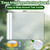 Ugyan Iguana Tree Wrap 65" L X 16" W Squirrel Baffle for Bird Feeder Poles Plastic Tree Trunk Protector Guard Reusable Squirrel Guard Tree Wrap Clear Anti-Climbing Tree Barrier with Adhesive Tapes