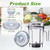 64oz Low Profile Container for Ascent & Venturist Accessories A3500 A2500