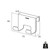 Tiger Caddy Towel Hook, Stainless Steel, Chrome, W7 x H5 x D3.5 cm