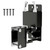 TIBEGOLD 2 Way Gate Latch, Heavy Duty Two Way Farm Gate Latch, Black Anti-Sag Fence Gate Latch, Lockable Gravity Latch Gate Hardware for Fences, Metal Gates, Farm, Horse Corrals, Ranches, 1 Pack