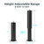 Yireehome Adjustable 8-12 inch Bed Legs Metal Replacement Heavy Duty Leg M8 M10 Thread 4Pcs Support Leg for Adjustable Bed Frame, Sofa, Cupboard, Desk