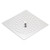uxcell Shower Drain Hair Catcher, 3.7 inch Stainless Steel Square Floor Drain Cover Anti-Clogging Protection Cover Replacement for Furniture Repair Bathroom Kitchen